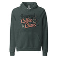 Powered By Coffee And Chaos Funny Coffee Life's Hoodie | Ortrends