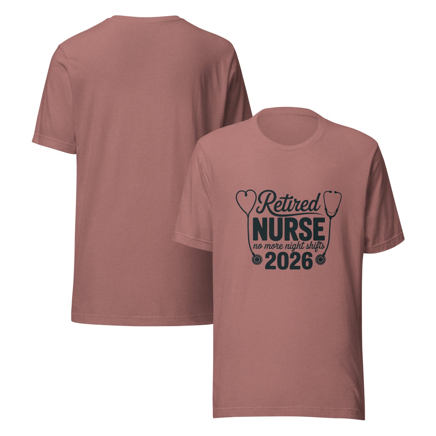 Retired Nurse No More Night Shifts 2026 | Nurse Retirement Gift by Ortrends