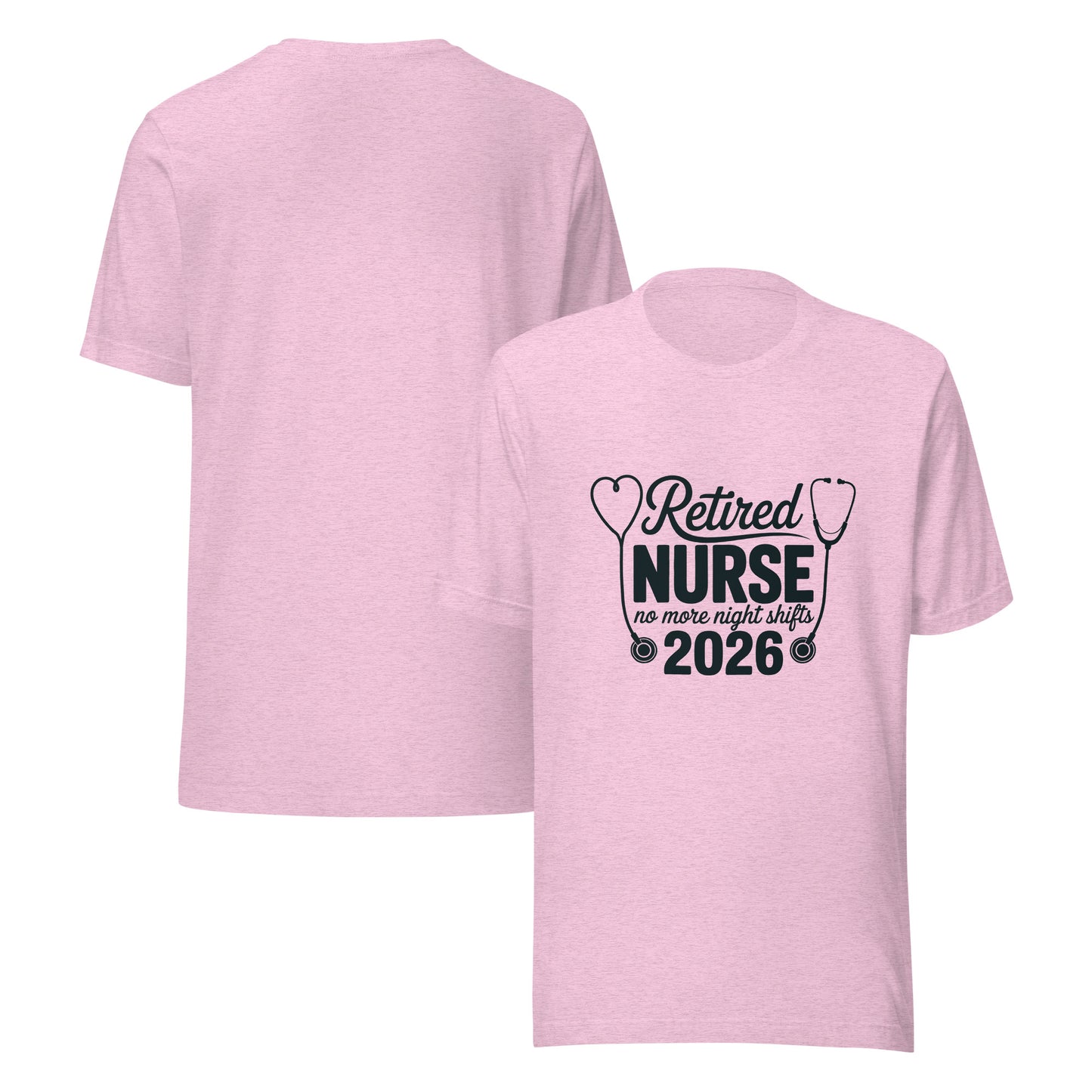 Retired Nurse No More Night Shifts 2026 | Nurse Retirement Gift by Ortrends