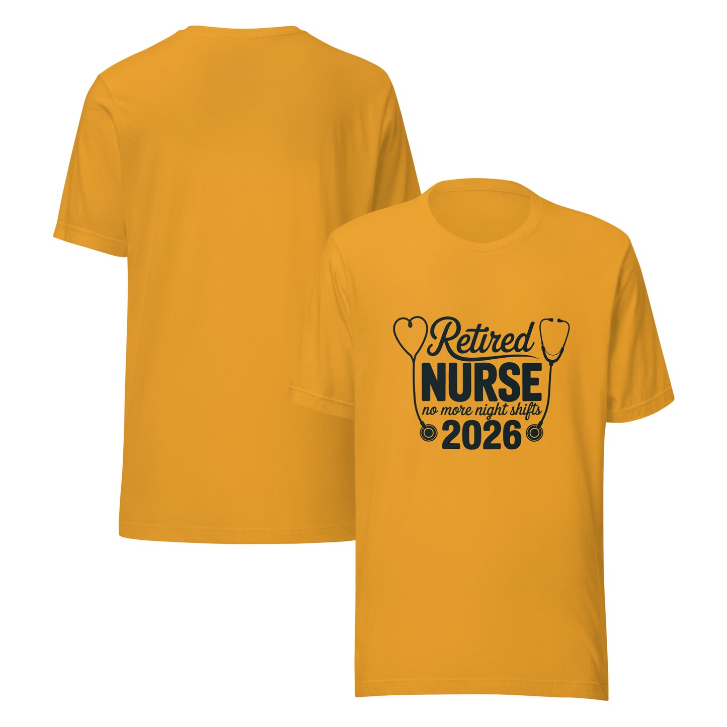 Retired Nurse No More Night Shifts 2026 | Nurse Retirement Gift by Ortrends