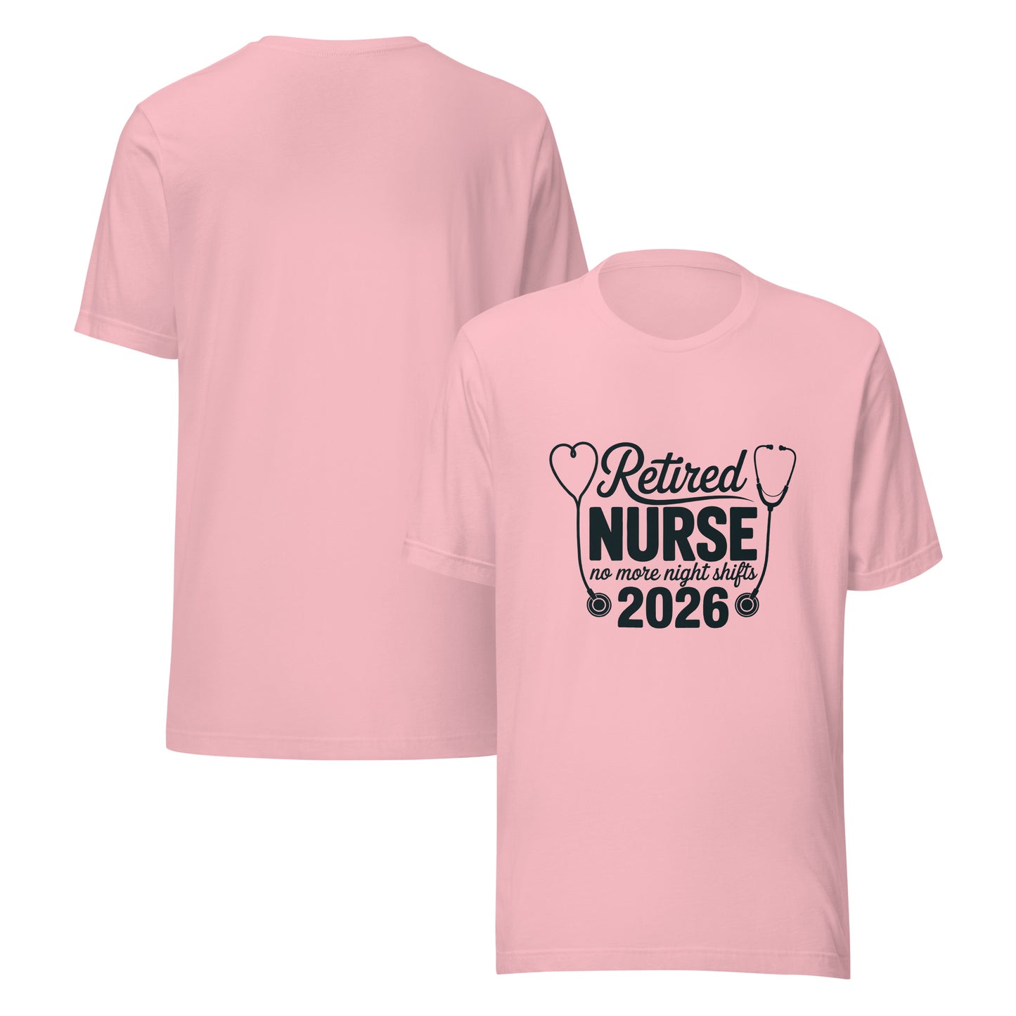 Retired Nurse No More Night Shifts 2026  | Nurse Retirement Gift by Ortrends