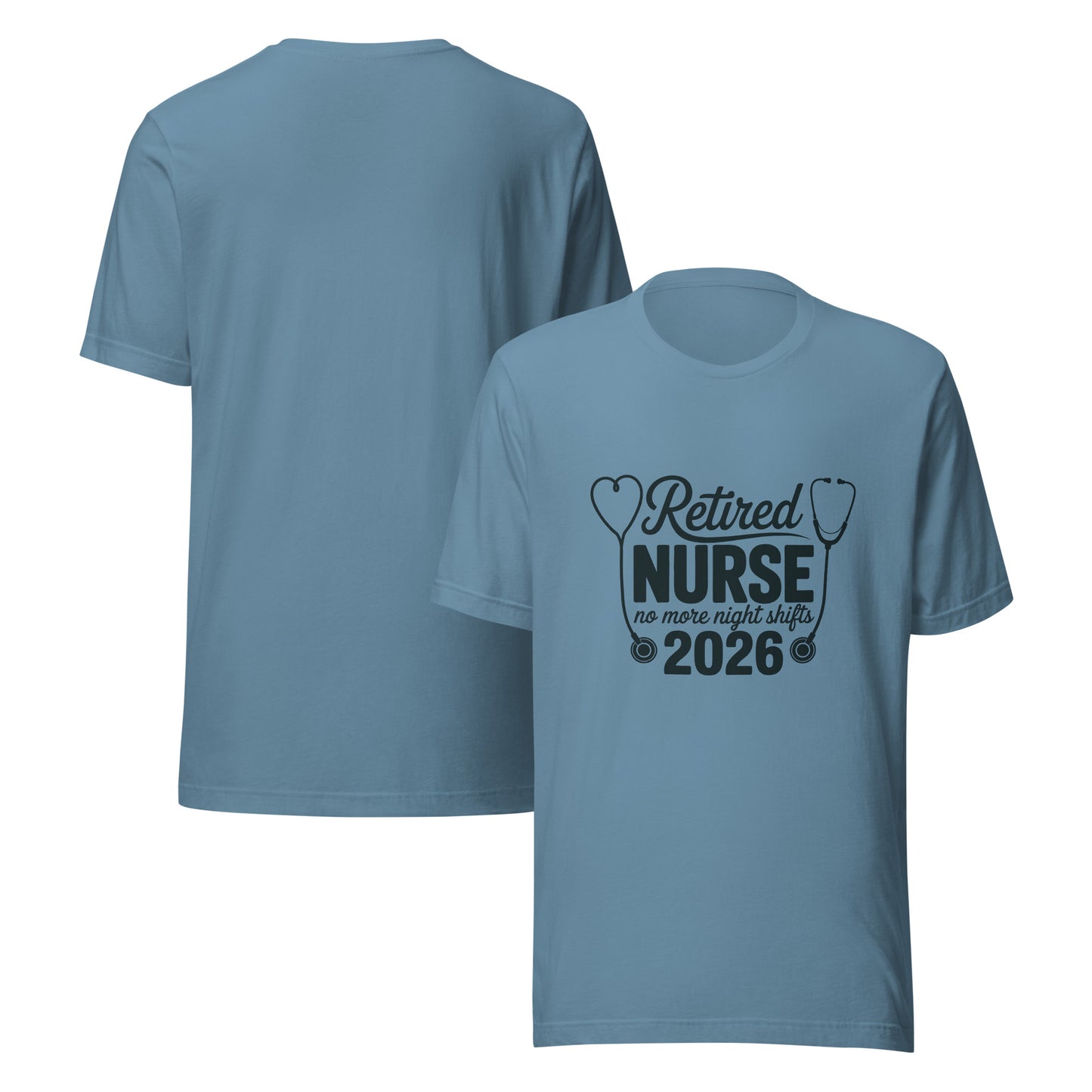 Retired Nurse No More Night Shifts 2026 | Nurse Retirement Gift by Ortrends