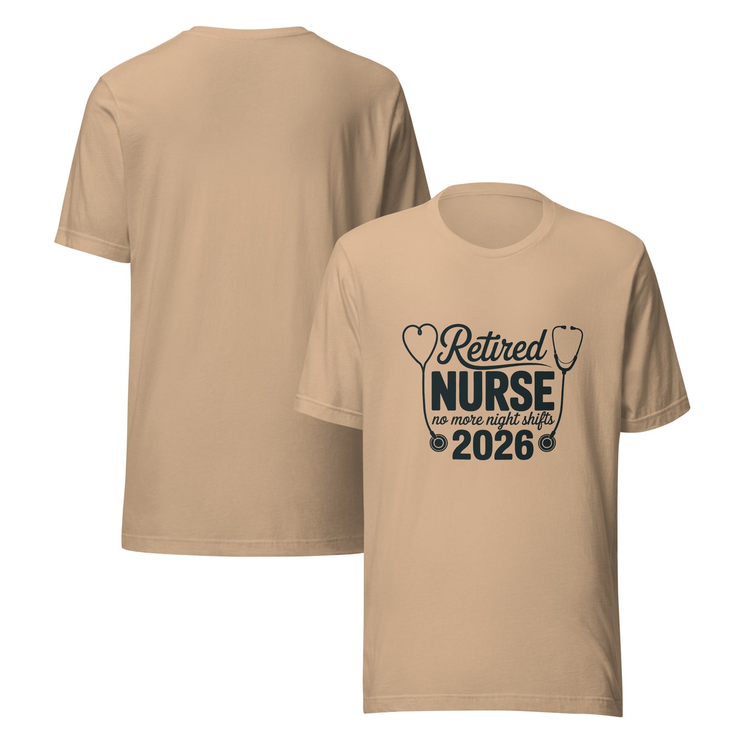 Retired Nurse No More Night Shifts 2026 | Nurse Retirement Gift by Ortrends