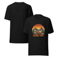 Unisex graphic cotton tee with Road Trip design, adventure shirt for travelers and road warriors