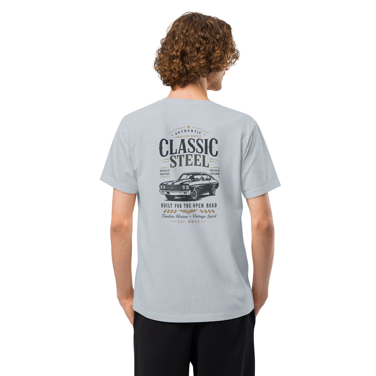 Vintage Chevelle SS graphic tee Car T-Shirt Vintage Chevelle SS Graphic by Ortrends