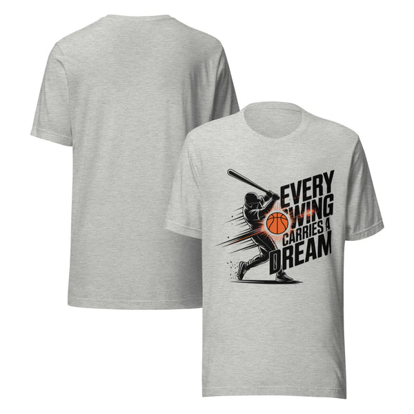 Dream Shot Wing Unisex T-Shirt | Bella Canvas DTG Sports Graphic Tee by Ortrends