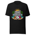 Endless Summer Endless Soccer Unisex T-Shirt | Bella Canvas DTG Soccer Beach Tee by Ortrends