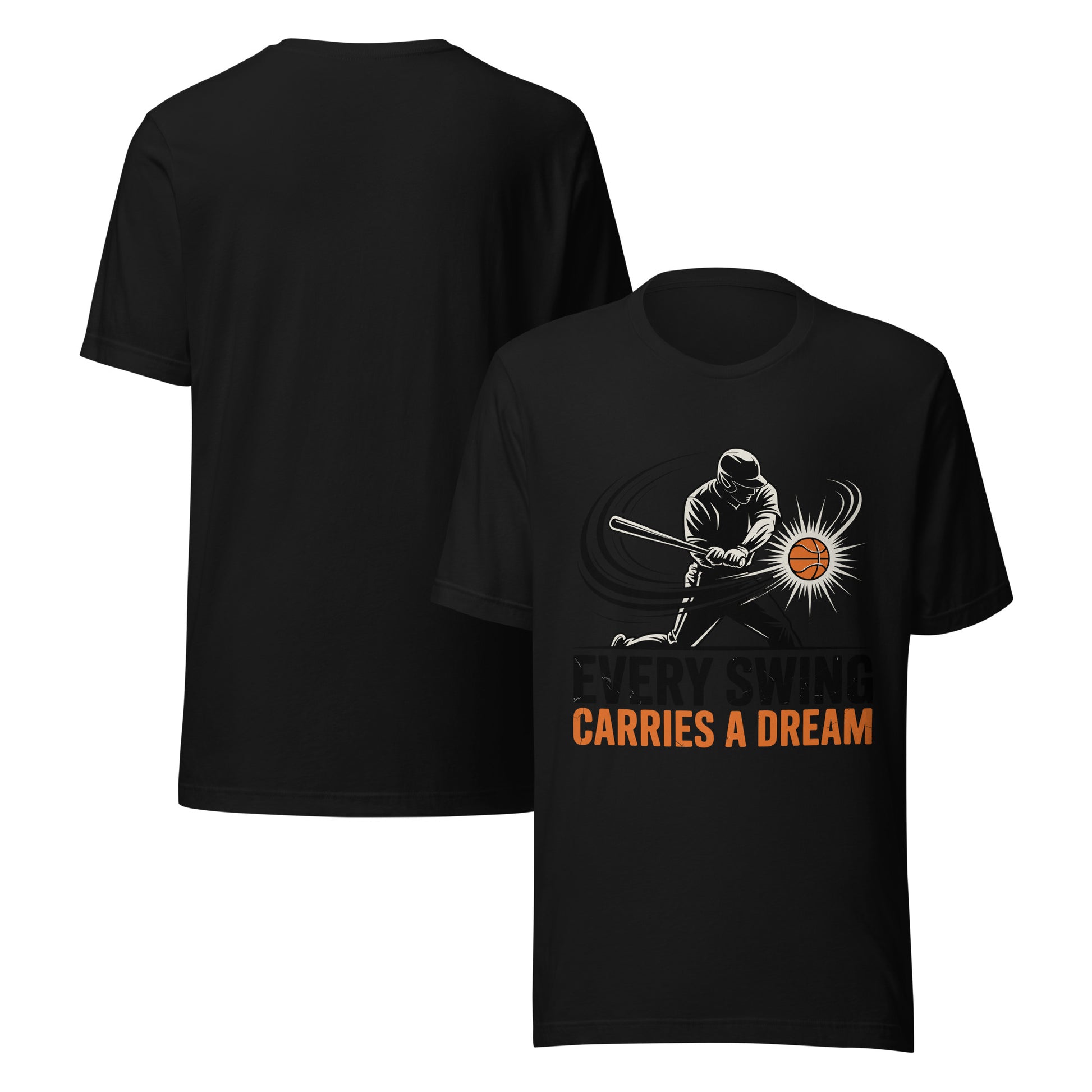 Every Swing Carries A Dream Unisex T-Shirt | Bella Canvas DTG Sports Graphic Tee by Ortrends