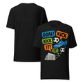 Goal Kick It Unisex T-Shirt | Bella Canvas DTG Soccer Graphic Tee by Ortrends