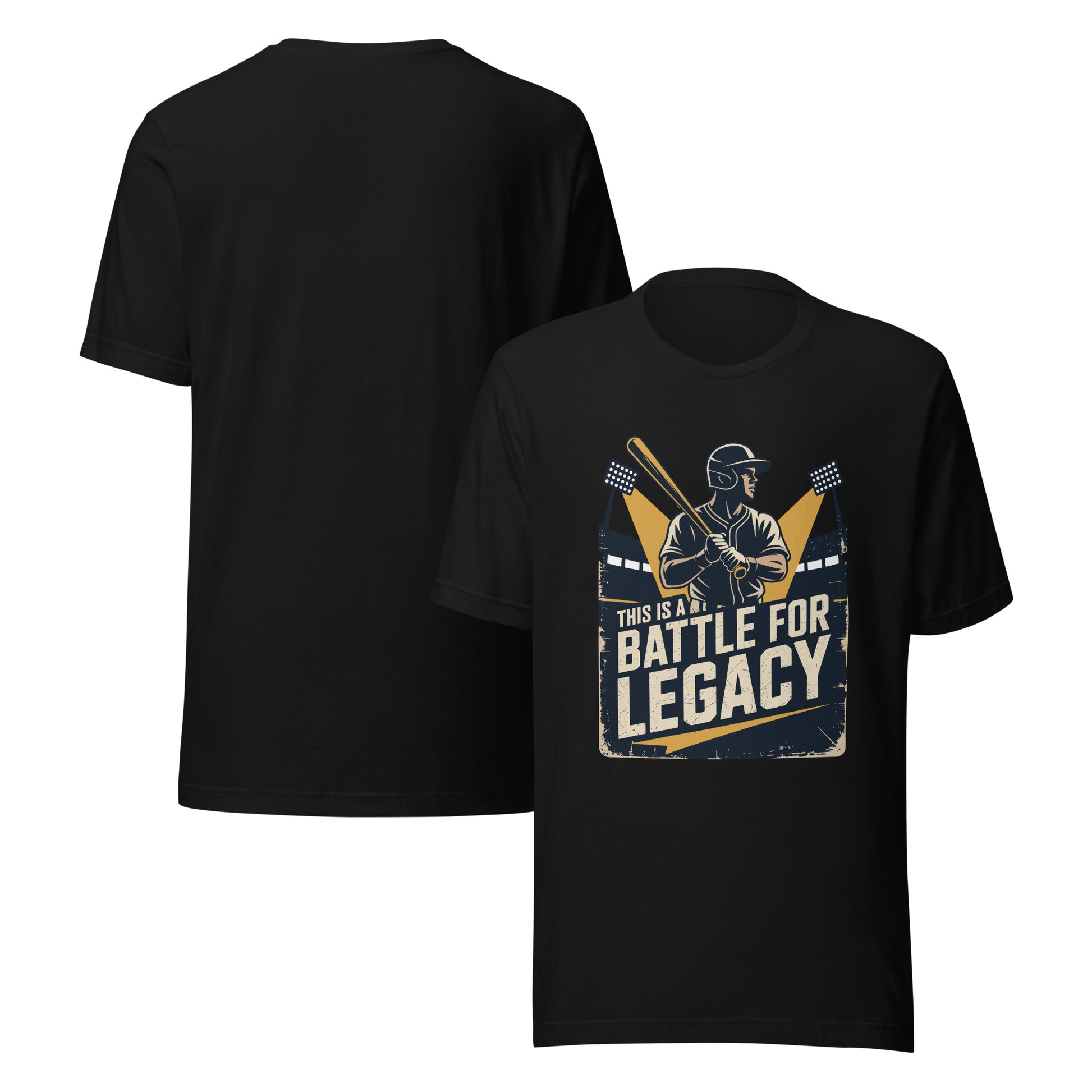 Battle For Legacy Unisex T-Shirt | Bella Canvas DTG Baseball Graphic Tee by Ortrends