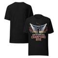 Crowd Roars Champions Rise Unisex T-Shirt | Bella Canvas DTG Baseball Tee by Ortrends