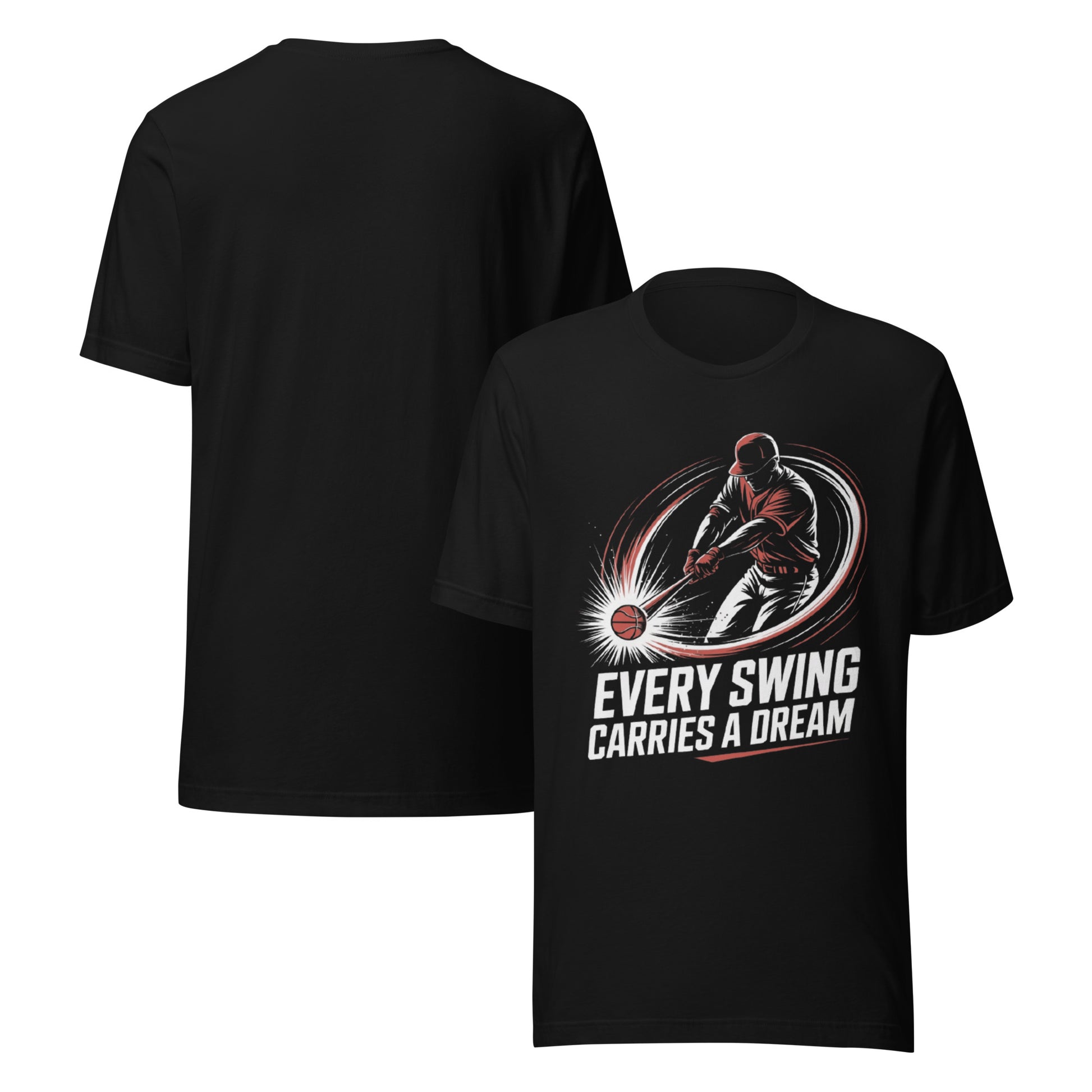 Every Swing Carries A Dream Unisex T-Shirt | Bella Canvas DTG Sports Tee by Ortrends