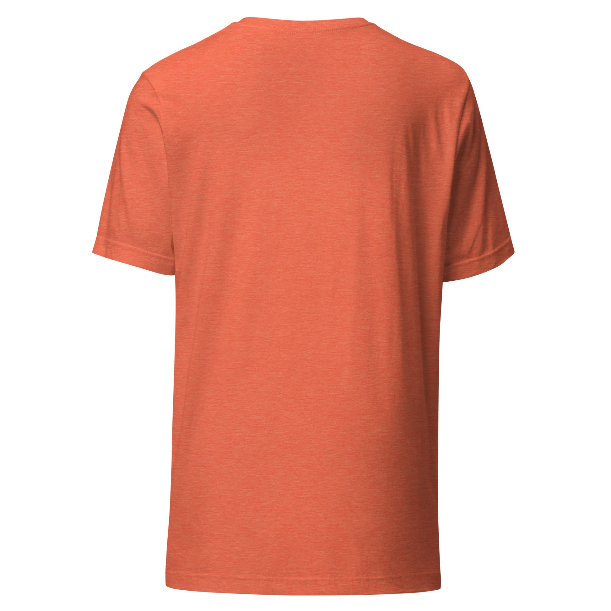 Reading Cat - Pet Lover heather-orange-back Cotton Tee, Bella+Canvas