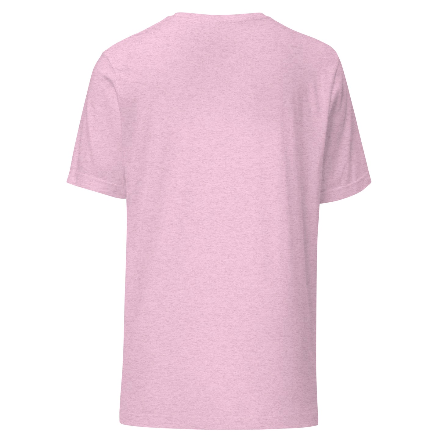 Reading Cat - Pet Lover Heather-Prism-Lilac-Back Cotton Tee, Bella+Canvas