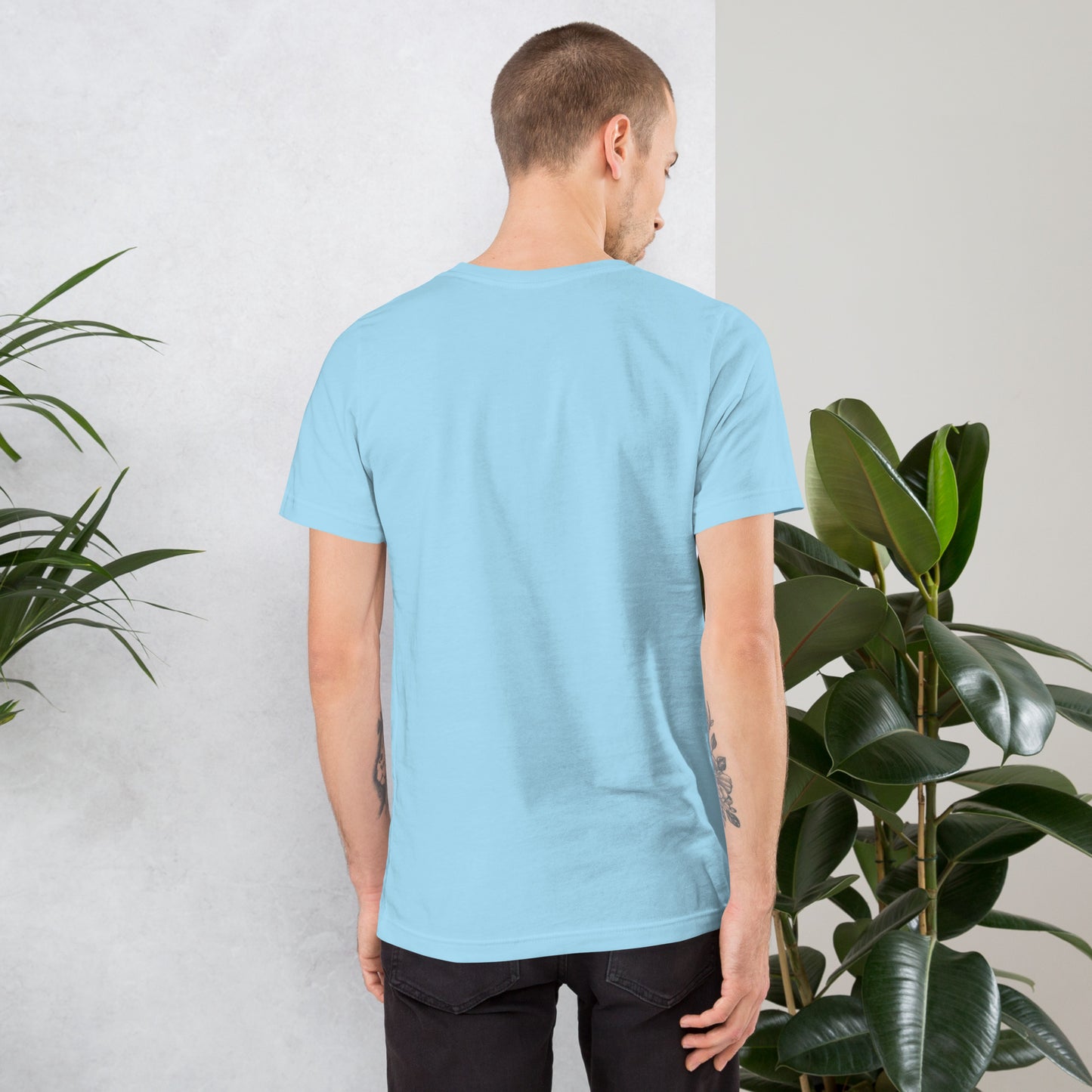 Strong Hands Soft Heart Dad Unisex T-Shirt | Bella Canvas DTG Welder Tee by Ortrends
