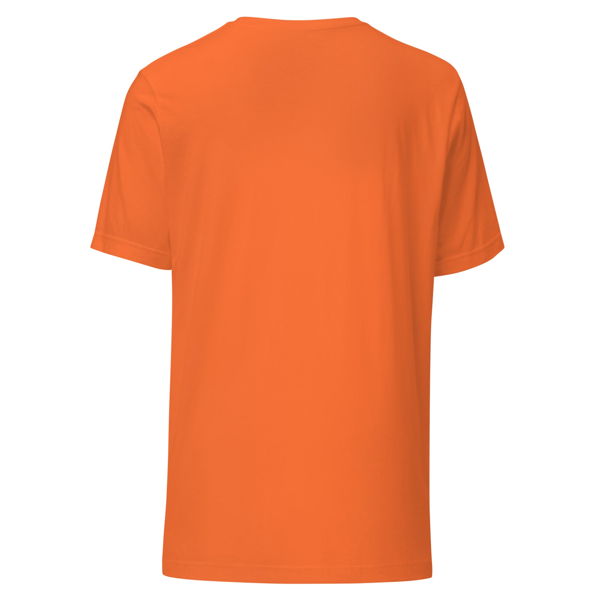 Reading Cat - Pet Lover orange-back Cotton Tee, Bella+Canvas