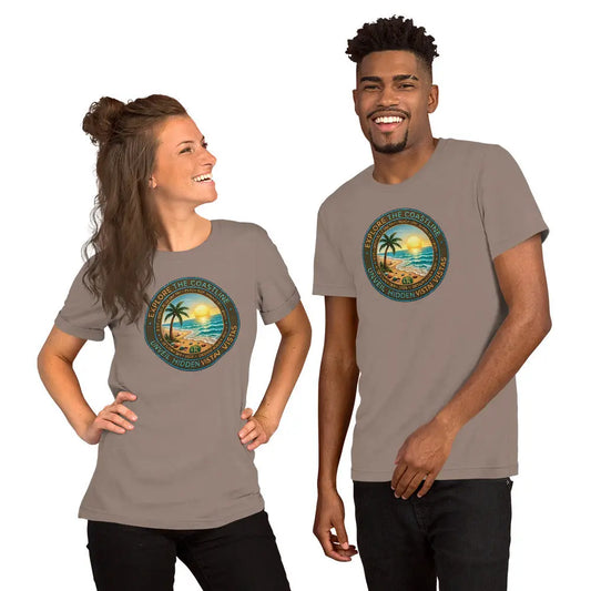 coastline beach tee