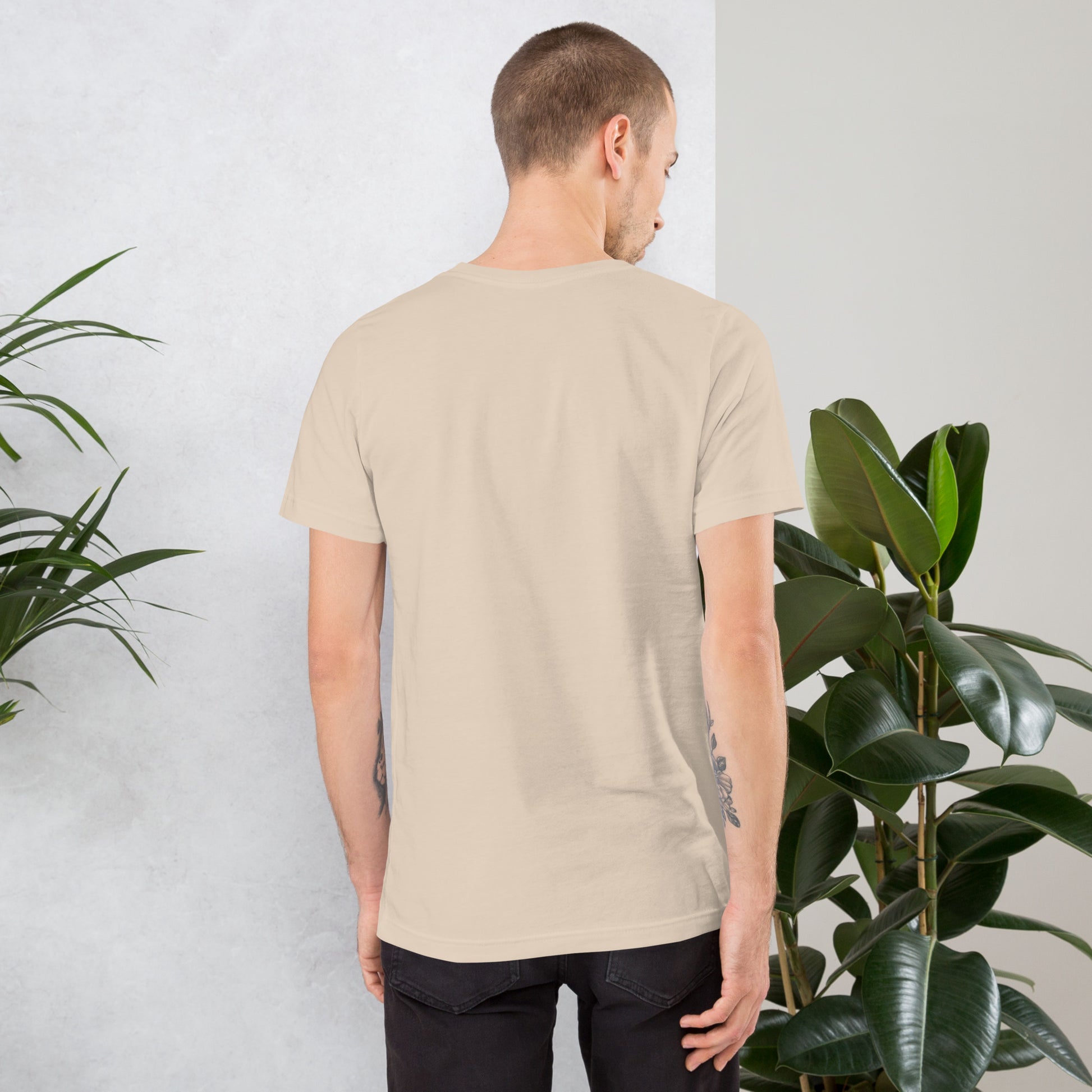 Strong Hands Soft Heart Dad Unisex T-Shirt | Bella Canvas DTG Welder Tee by Ortrends
