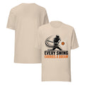 Every Swing Carries A Dream Unisex T-Shirt | Bella Canvas DTG Sports Graphic Tee by Ortrends