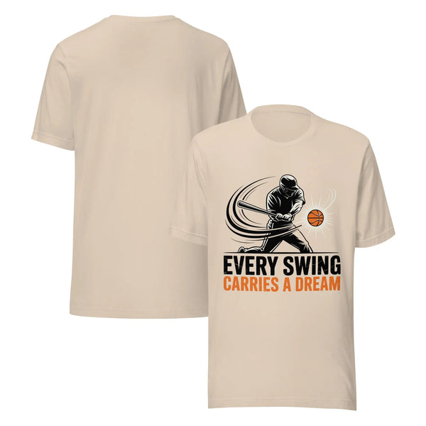 Every Swing Carries A Dream Unisex T-Shirt | Bella Canvas DTG Sports Graphic Tee by Ortrends