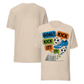 Goal Kick It Unisex T-Shirt | Bella Canvas DTG Soccer Graphic Tee by Ortrends