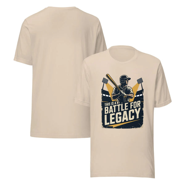 Battle For Legacy Unisex T-Shirt | Bella Canvas DTG Baseball Graphic Tee by Ortrends