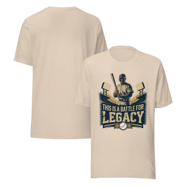 Battle For Legacy Unisex T-Shirt | Bella Canvas DTG Baseball Tee by Ortrends