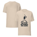 One Pitch One Legend Unisex T-Shirt | Bella Canvas DTG Baseball Tee by Ortrends