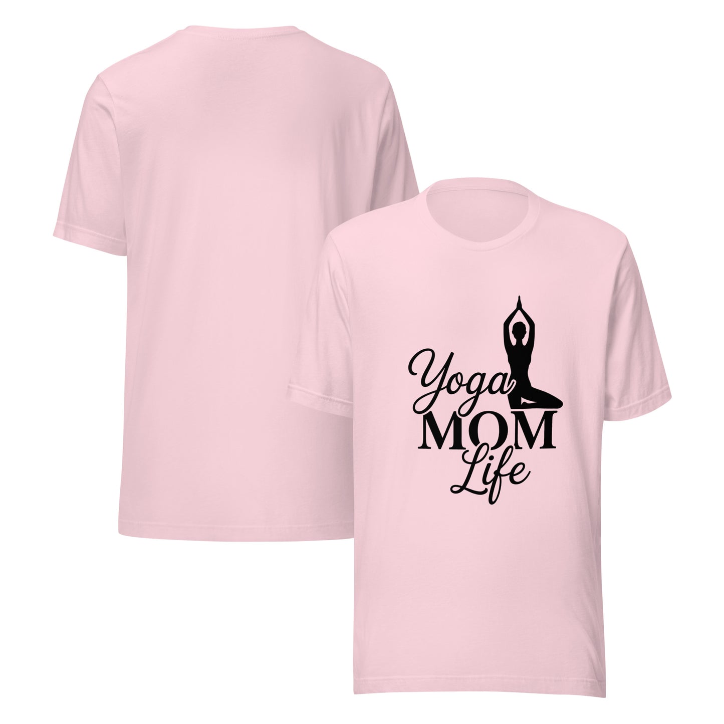 Yoga Mom Life Unisex T-Shirt | Bella Canvas DTG Yoga Tee by Ortrends