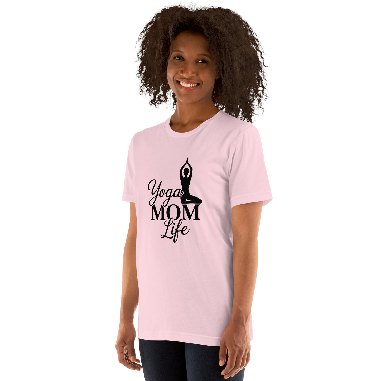 Yoga Mom Life Unisex T-Shirt | Bella Canvas DTG Yoga Tee by Ortrends