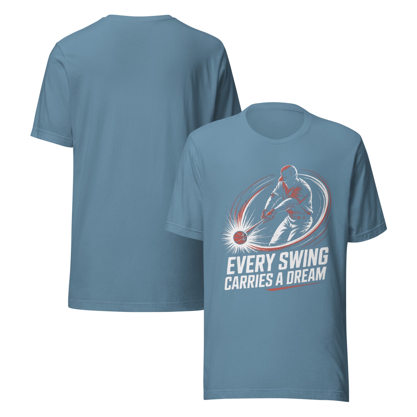 Every Swing Carries A Dream Unisex T-Shirt | Bella Canvas DTG Sports Tee by Ortrends