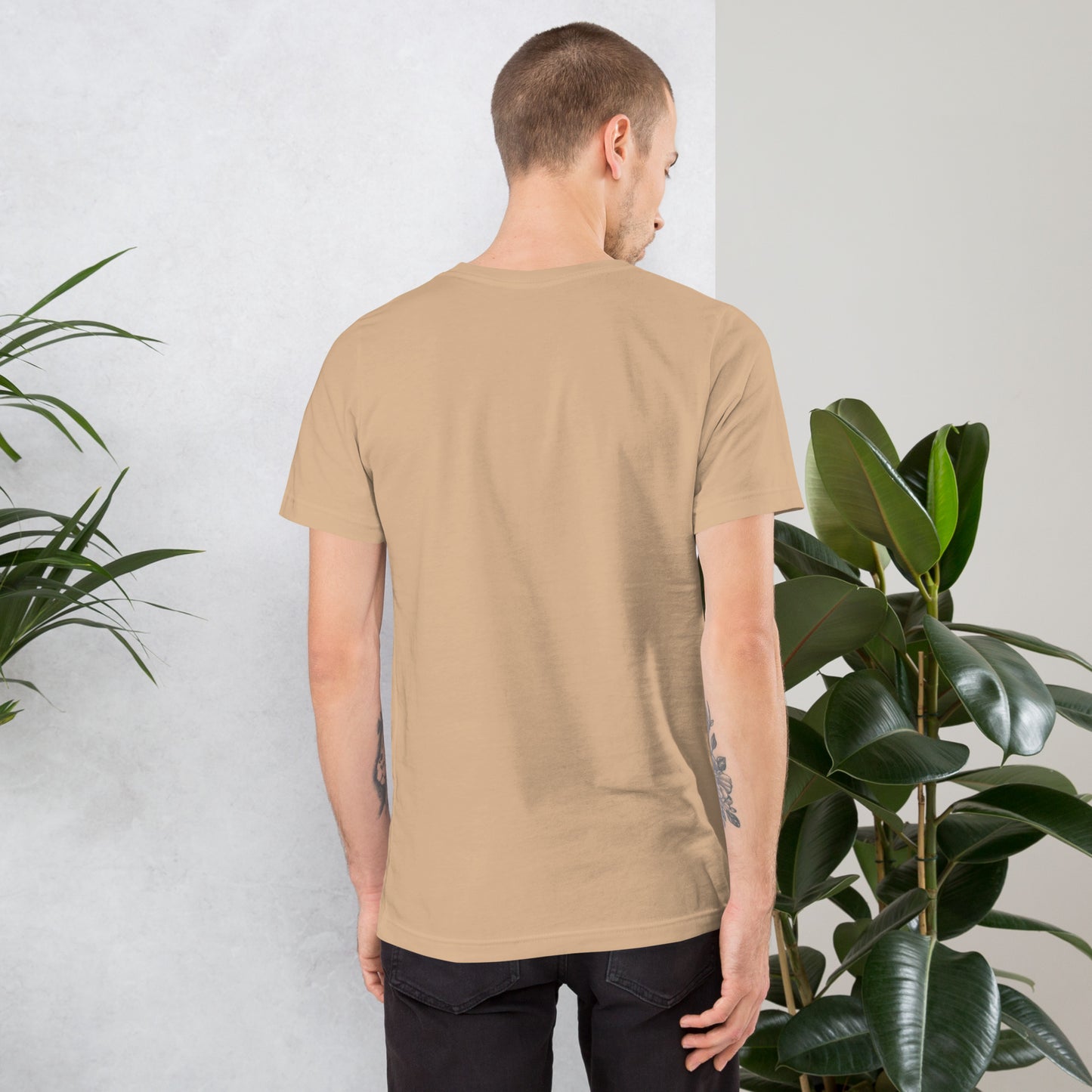 Strong Hands Soft Heart Dad Unisex T-Shirt | Bella Canvas DTG Welder Tee by Ortrends