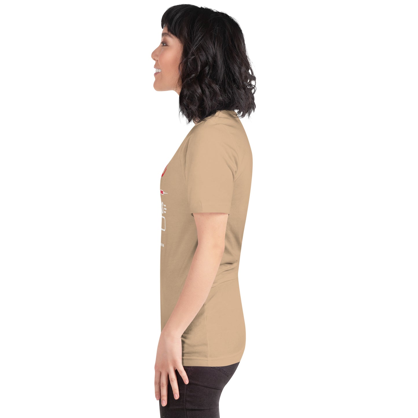 Nurse In Progress Unisex T-Shirt | Bella Canvas DTG Nursing Tee by Ortrends