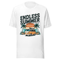 Endless Summer Unisex T-Shirt | Retro Surf Camper Vacation Graphic Shirt by Ortrends