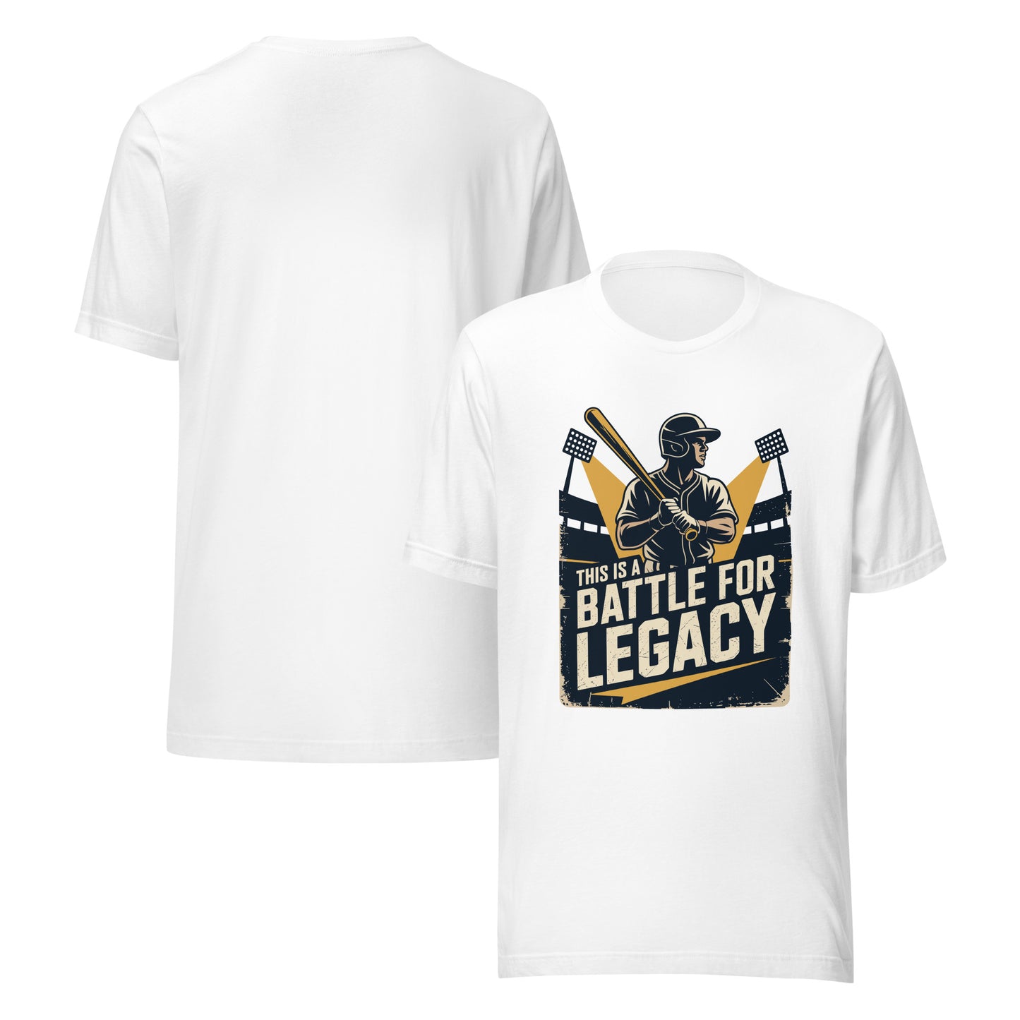 Battle For Legacy Unisex T-Shirt | Bella Canvas DTG Baseball Graphic Tee by Ortrends