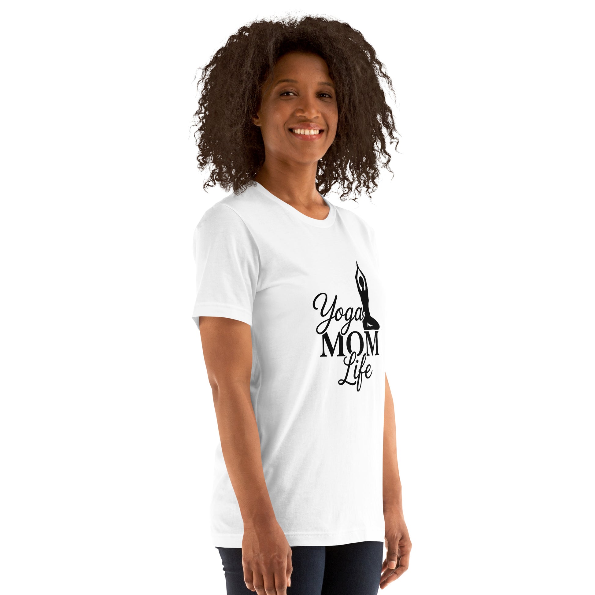 Yoga Mom Life Unisex T-Shirt | Bella Canvas DTG Yoga Tee by Ortrends