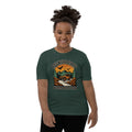 Adventure Starts Where Roads End Kids Jeep T-Shirt | Mountain Adventure Shirt for Boys & Girls by Ortrends